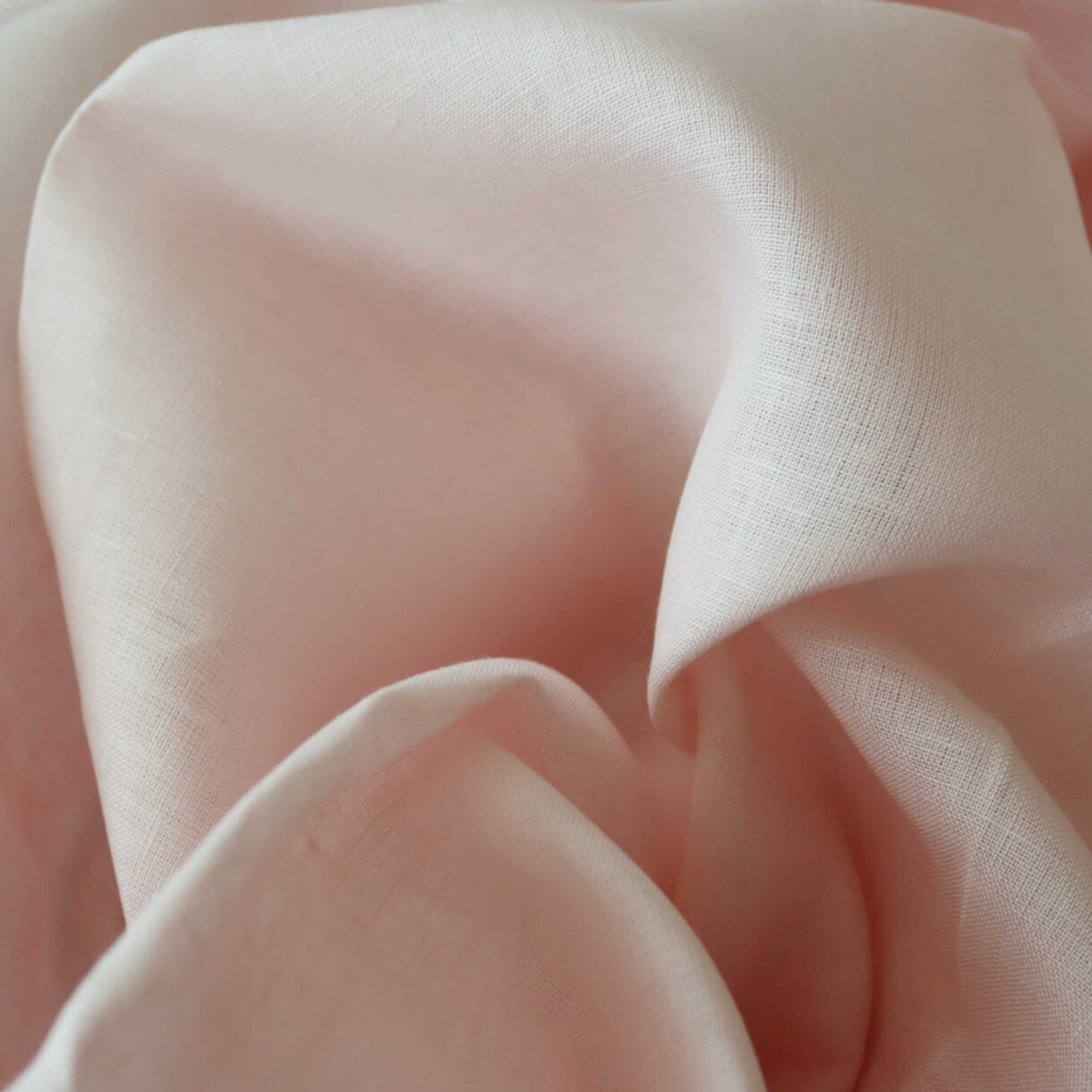 100% Linen Fabric Peach Whip 140gsm