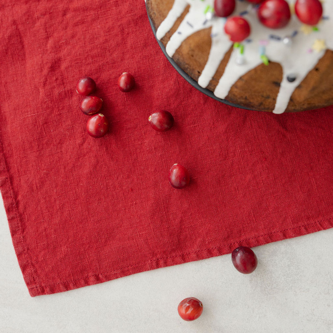 Placemat - cranberry (2)