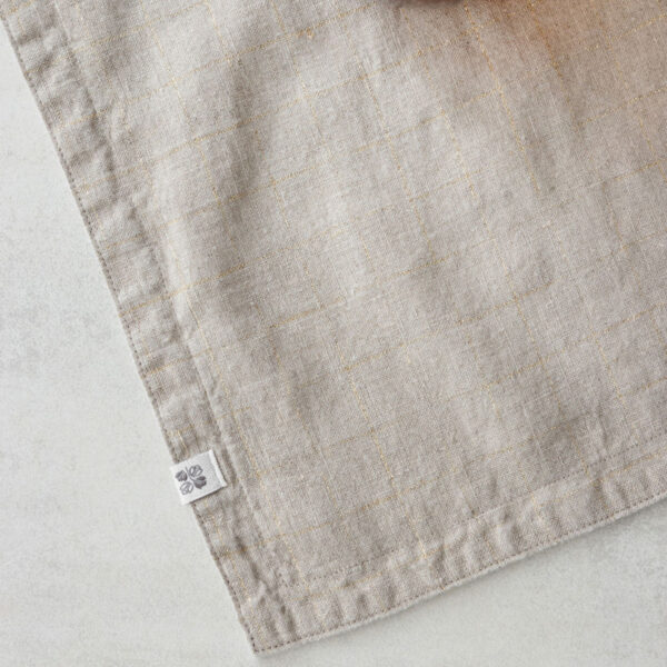 Placemat - golden grids (3)